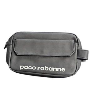 Paco Rabanne Toiletry Bag, Cosmetic Bag, Travel Pouch, Travel Bag, Packing,Black
